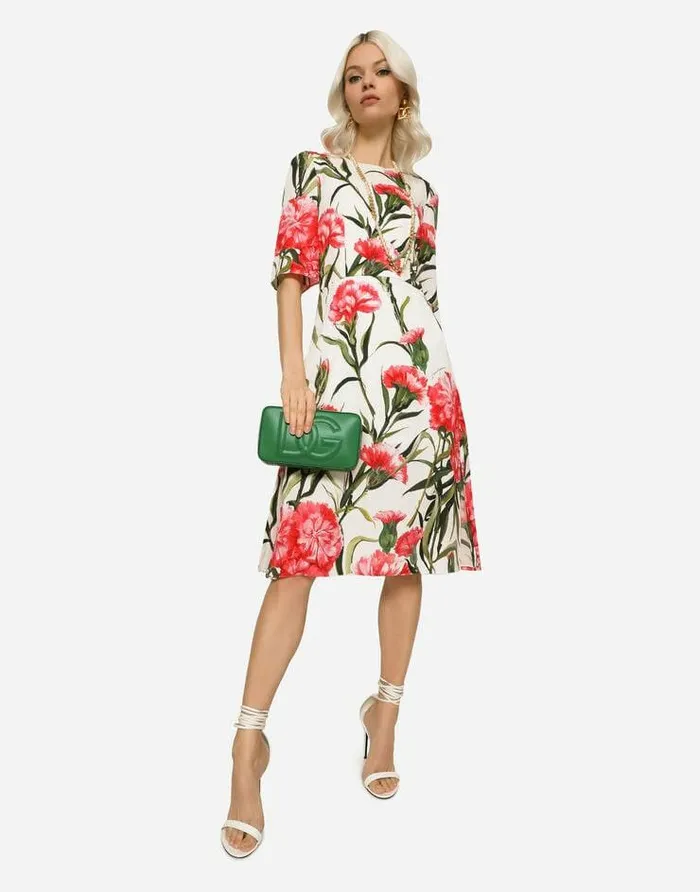 Dolce and Gabbana Shoulder And Crossbody Bags Women Small Calfskin DG Logo Camera Bag Green Dolce and Gabbana Shoulder And Crossbody Bags Women Small Calfskin DG Logo Camera Bag Green