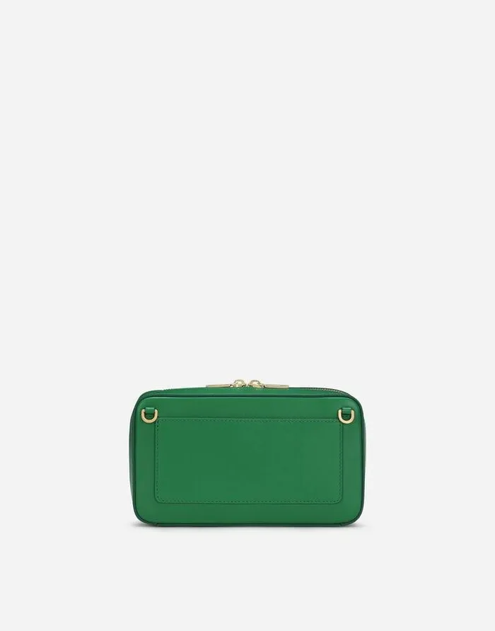 Dolce and Gabbana Shoulder And Crossbody Bags Women Small Calfskin DG Logo Camera Bag Green Dolce and Gabbana Shoulder And Crossbody Bags Women Small Calfskin DG Logo Camera Bag Green