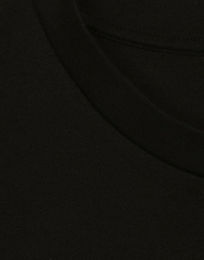 Dolce and Gabbana TShirts And Sweatshirts Women Jersey Tshirt With DG Print Black Dolce and Gabbana TShirts And Sweatshirts Women Jersey Tshirt With DG Print Black