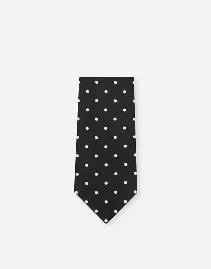 Dolce and Gabbana Ties And Pocket Squares Men 6cm Silk Jacquard Blade Tie Black Dolce and Gabbana Ties And Pocket Squares Men 6cm Silk Jacquard Blade Tie Black