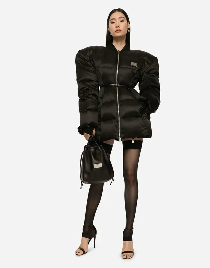 Dolce and Gabbana Wear It Like DGCelebs Women Polished Calfskin Sandals Black Dolce and Gabbana Wear It Like DGCelebs Women Polished Calfskin Sandals Black