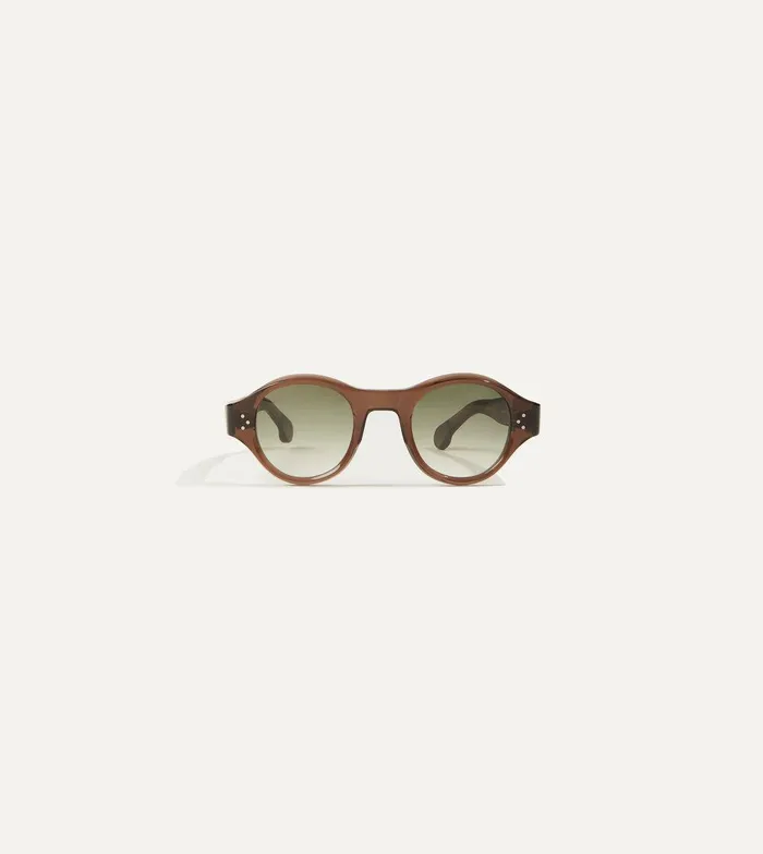 Drake039s Brown Acetate Jules Sunglasses 8211 Accessories