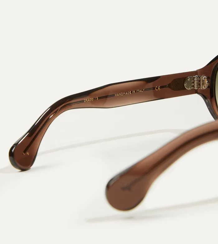 Drake039s Brown Acetate Jules Sunglasses 8211 Accessories