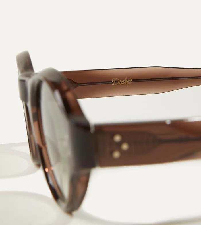 Drake039s Brown Acetate Jules Sunglasses 8211 Accessories