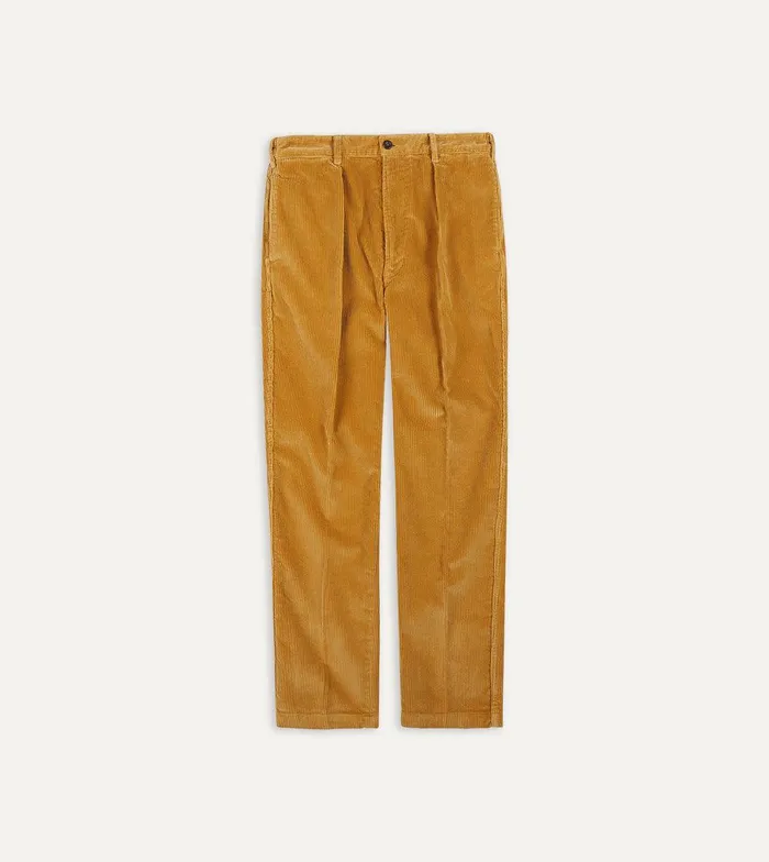 Drake039s Corn Cotton Corduroy Games Trousers 8211 Clothing