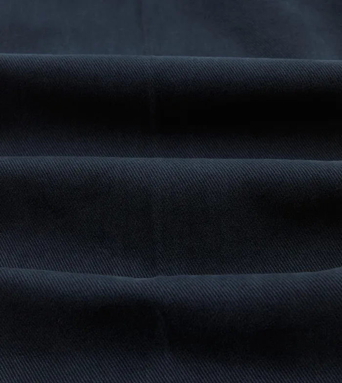 Drake039s Navy Heavy Cotton Twill Games Trousers 8211 Clothing