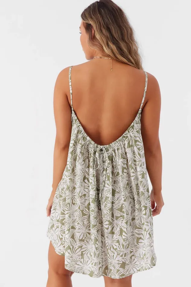 DREA HALFMOON COVERUP DRESS Oil Green Women O039NEILL Swim