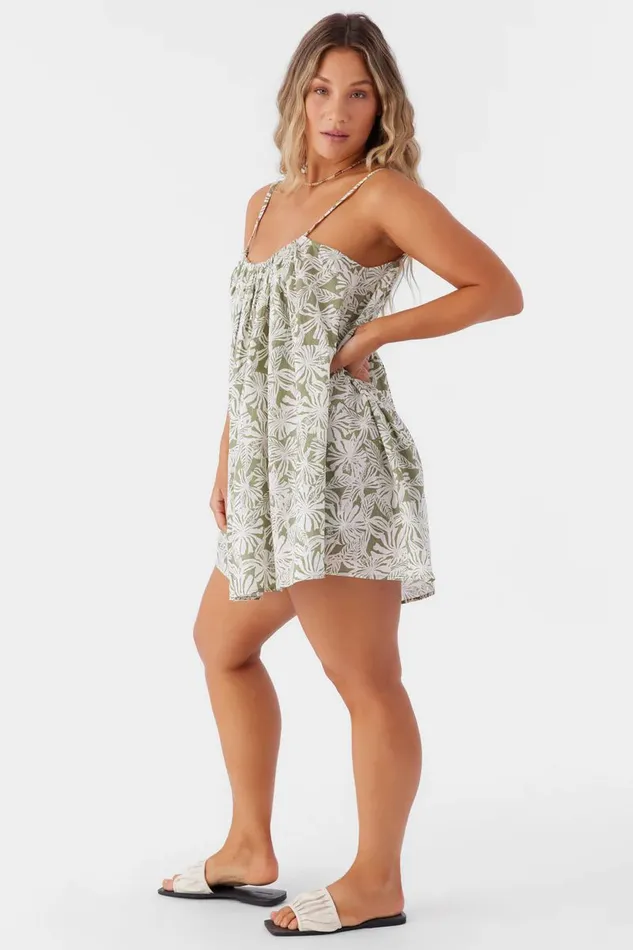 DREA HALFMOON COVERUP DRESS Oil Green Women O039NEILL Swim