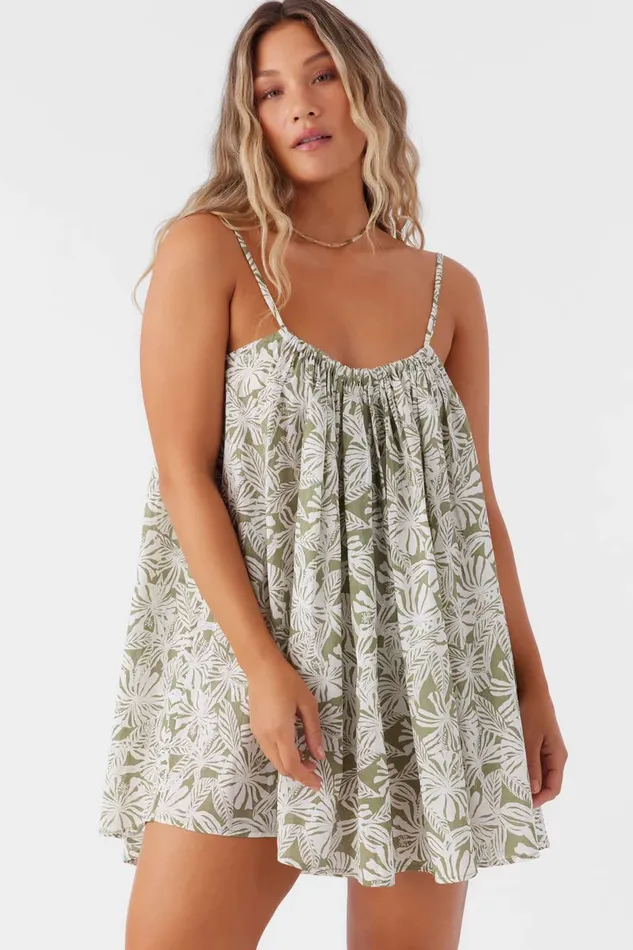 DREA HALFMOON COVERUP DRESS Oil Green Women O039NEILL Swim