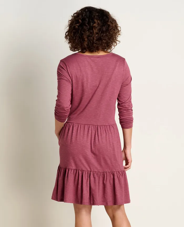 Dresses Marley Tiered Long Sleeve Dress Wild Ginger ToadandCo Women8217s