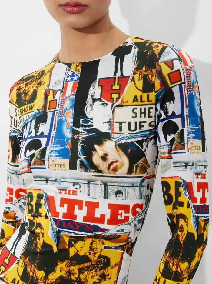 Dresses Women Alice Olivia The Beatles Delora Mini Dress All Star Show