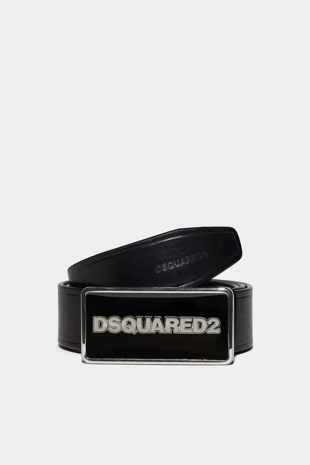 Dsquared2 Belts Logo Plaque Belt Black 8211 Men