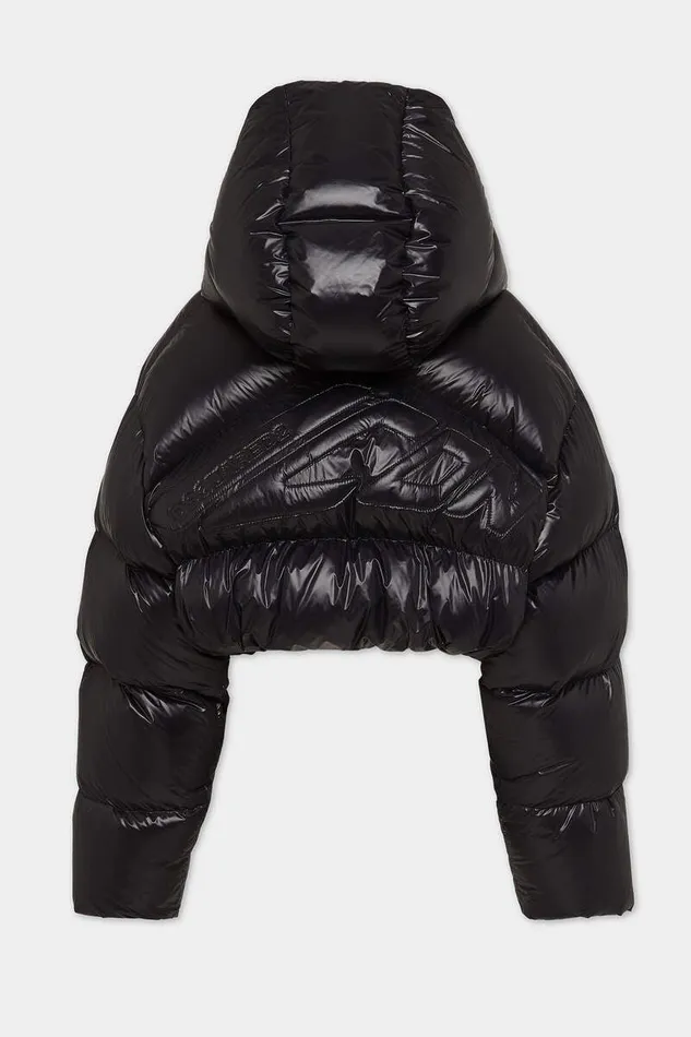 Dsquared2 Coats and Outerwear Icon New Generation Puffer Kaban Black 8211 Women