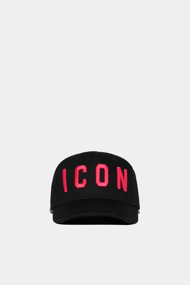 Dsquared2 Headwear Be Icon Baseball Cap Black 8211 Women