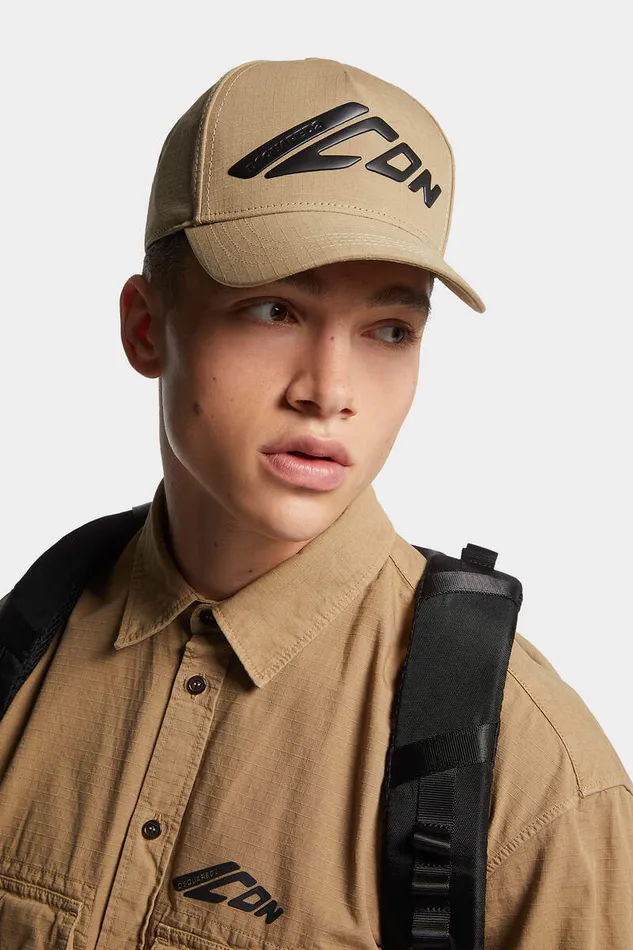 Dsquared2 Headwear New Generation Ripstop Baseball Cap Kaki 8211 Men