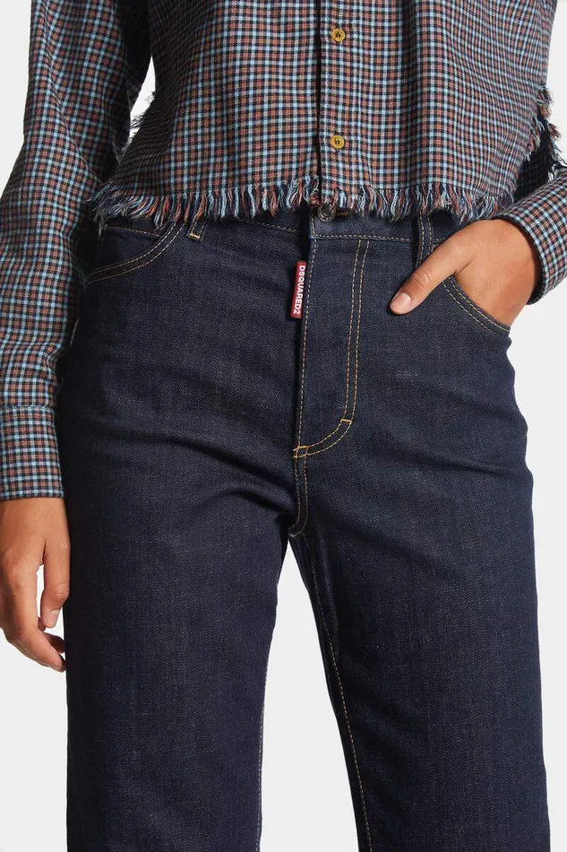 Dsquared2 Jeans Dark Rinse Wash Boston Jeans Blue 8211 Women