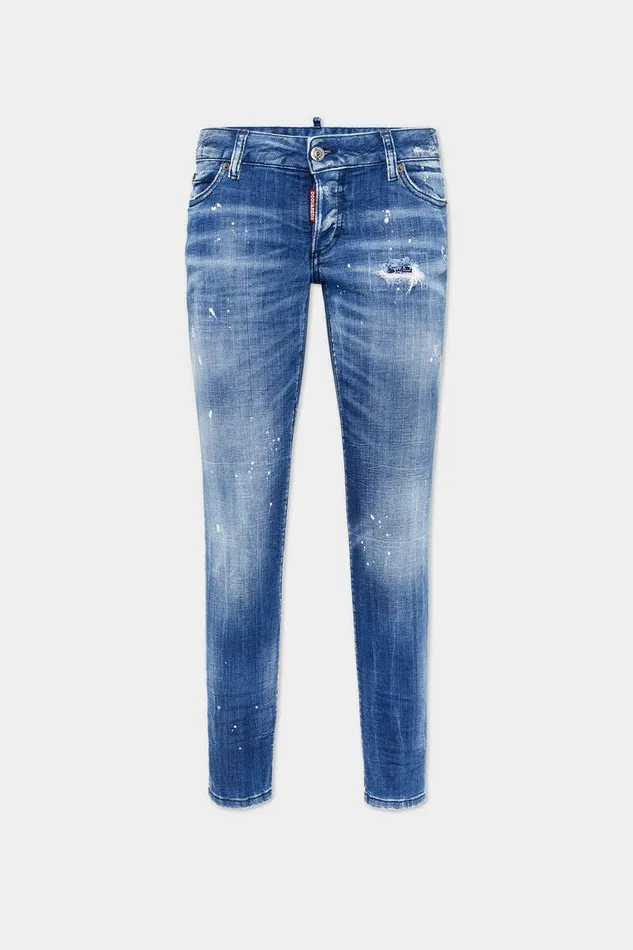Dsquared2 Jeans Medium Filo Blu Wash Jennifer Jeans Navy 8211 Women