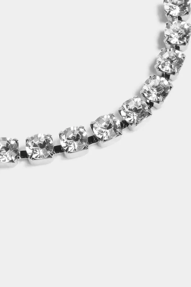 Dsquared2 Jewellery D2 Classic Bracelet Palladiumcrystal 8211 MenWomen