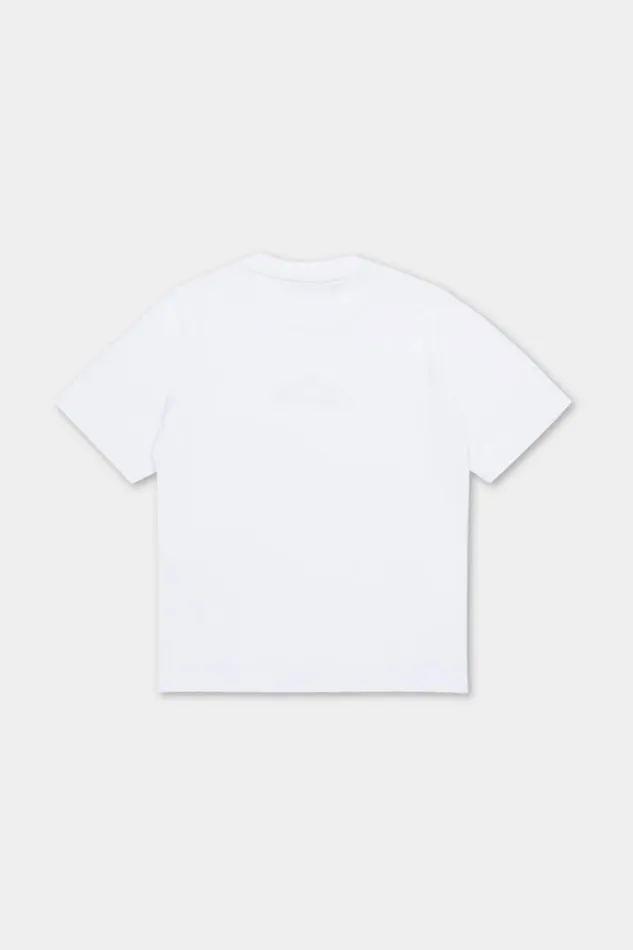 Dsquared2 Ready To Wear D2 Icon New Generation Junior TShirt White 8211 Kids