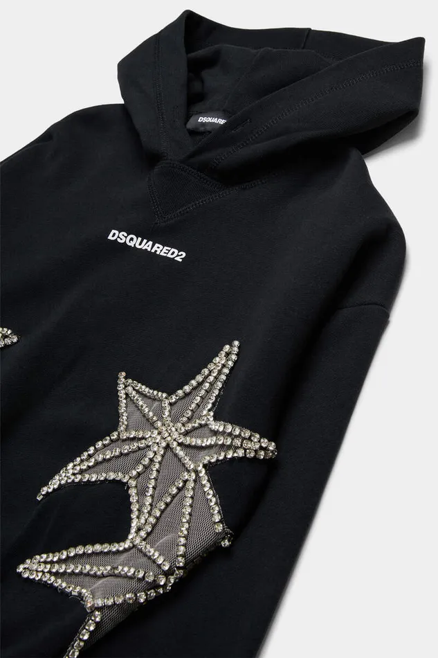Dsquared2 Ready To Wear D2 Junior Star Hoodie Dq900 8211 Kids