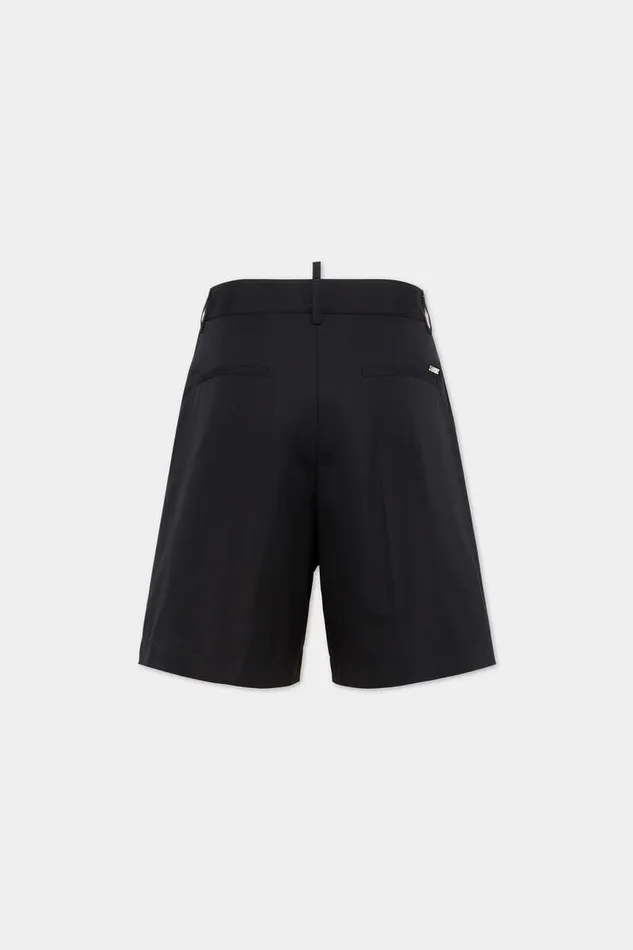 Dsquared2 Shorts Relaxed Wide Shorts Black 8211 Women