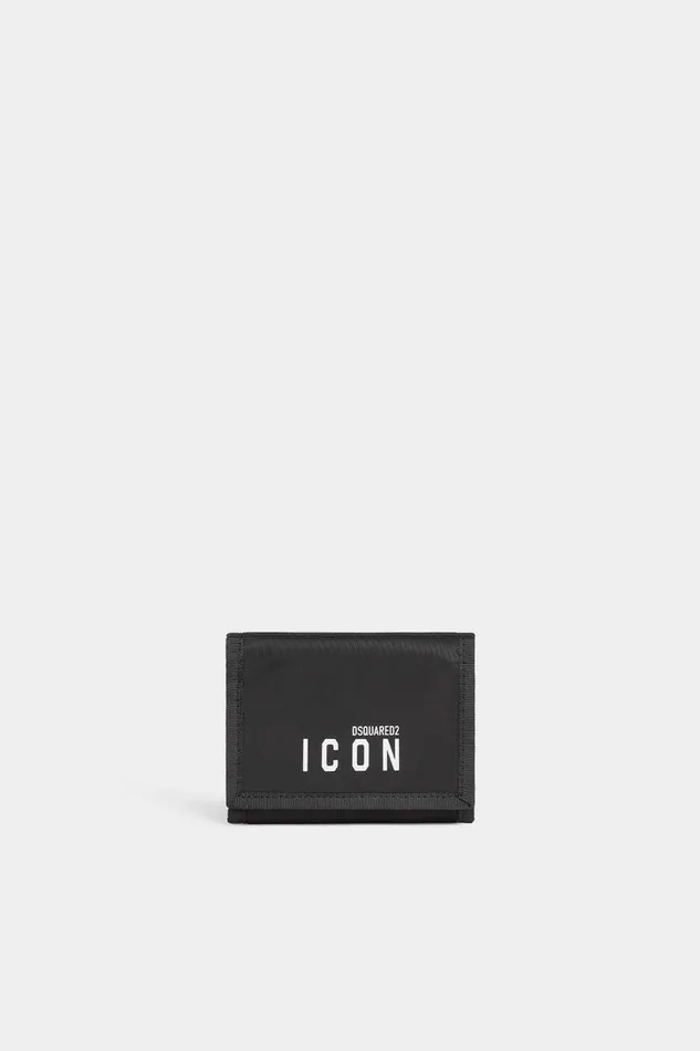 Dsquared2 Small Leather Goods Icon Wallet Blackwhite 8211 Men