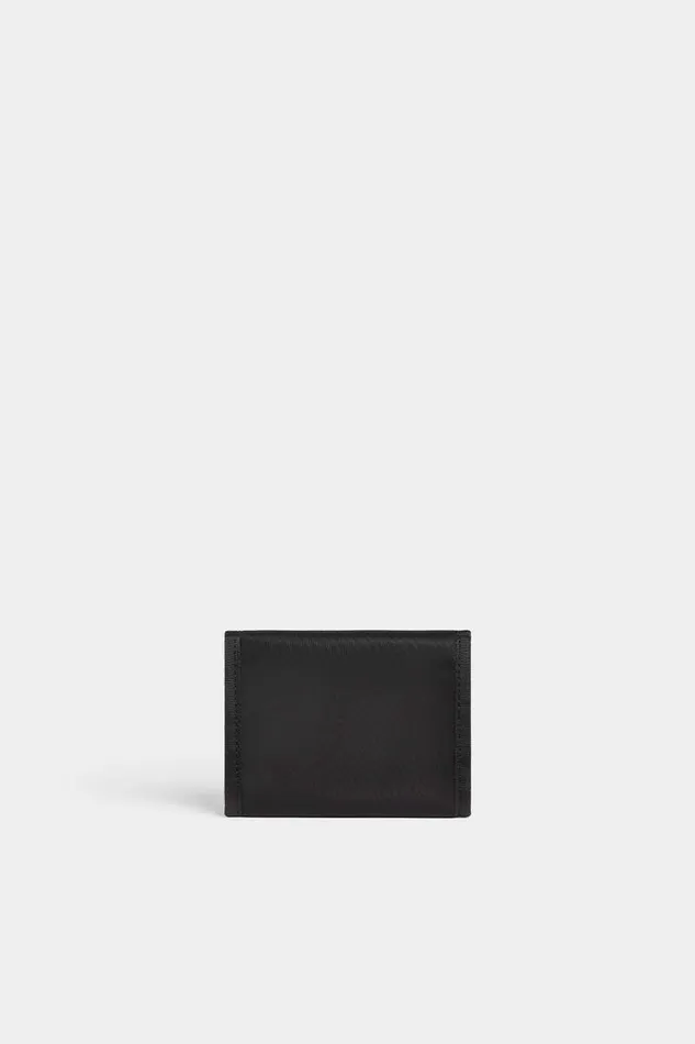 Dsquared2 Small Leather Goods Icon Wallet Blackwhite 8211 Men