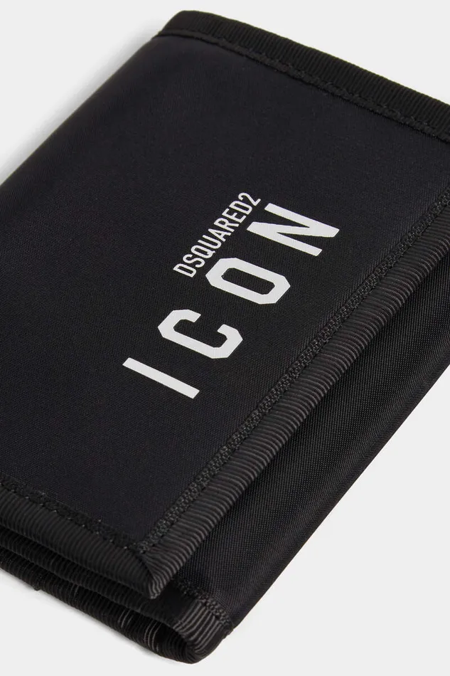 Dsquared2 Small Leather Goods Icon Wallet Blackwhite 8211 Men