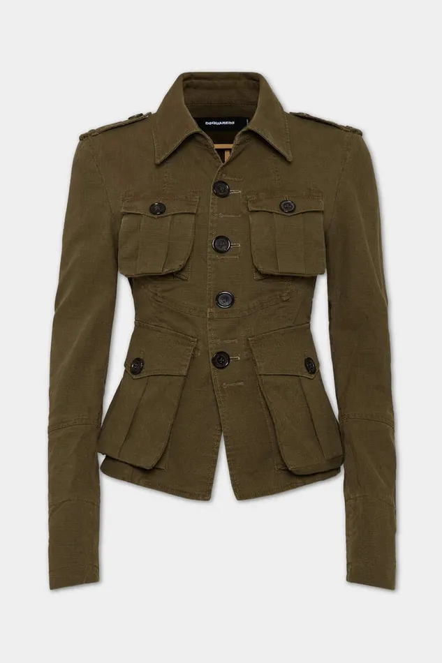 Dsquared2 Suits and Blazer Ranger Jacket Beech Brown 8211 Women