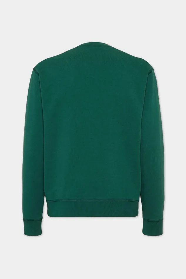 Dsquared2 Sweatshirts Cool Fit Milano Sweatshirt Greenred 8211 Men