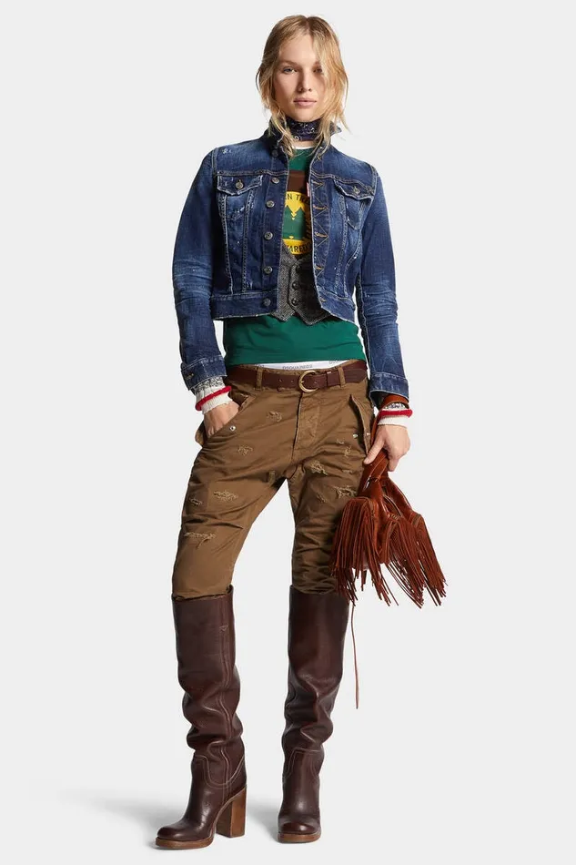 Dsquared2 Trousers D2 Archive Pant Khaki 8211 Women