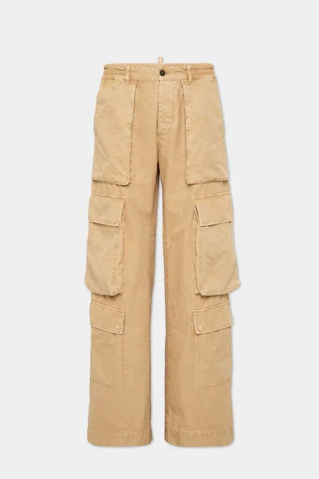 Dsquared2 Trousers Icon New Generation Cargo Pant Beige 8211 Men