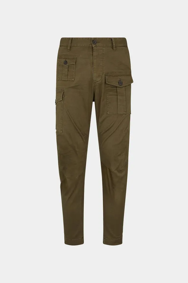 Dsquared2 Trousers Sexy Cargo Pants Military Green 8211 Men