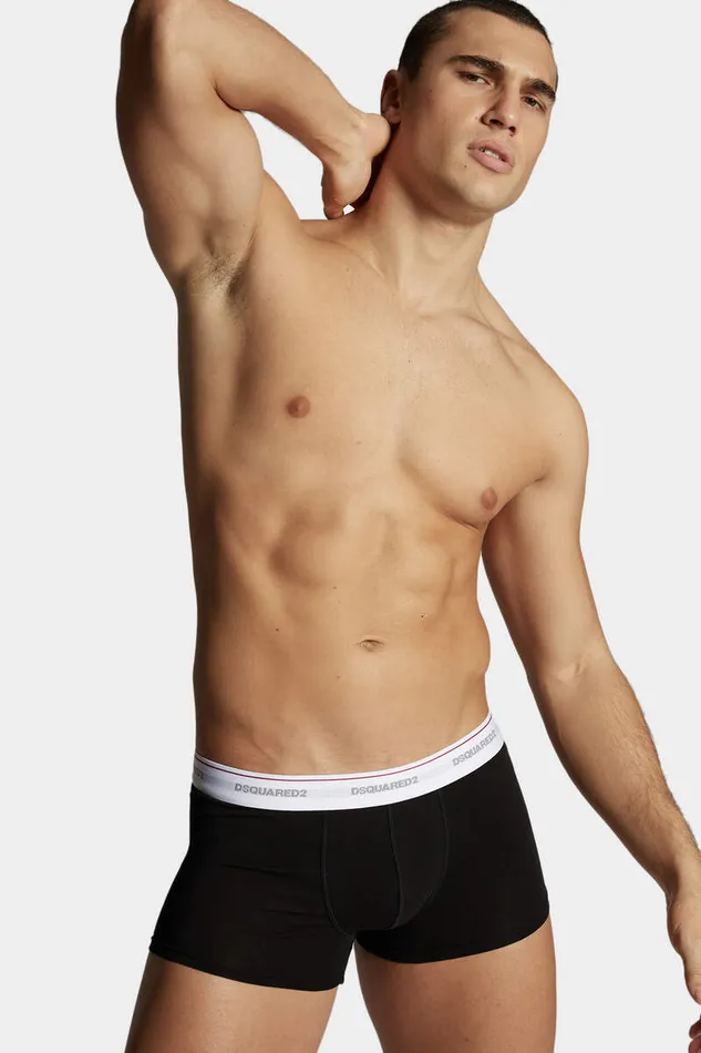Dsquared2 Underwear Basic Basic Trunk TriPack Black 8211 Men
