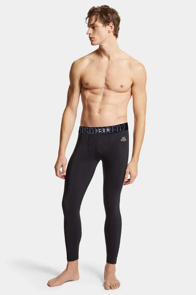 Dsquared2 Underwear Icon Long John Pants Black 8211 Men