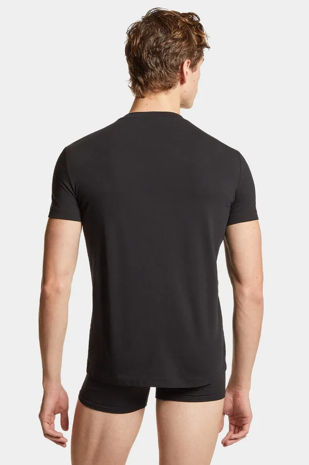 Dsquared2 Underwear Icon Round Neck TShirt Black 8211 Men