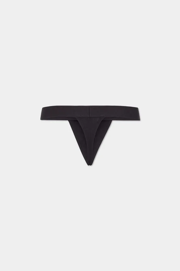 Dsquared2 Underwear Tonal Logo Thong Black 8211 Men