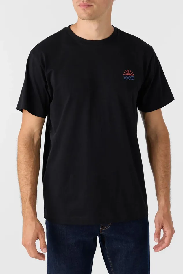 EAST CLIFF HEAVY WEIGHT TEE Black Men O039NEILL Featured