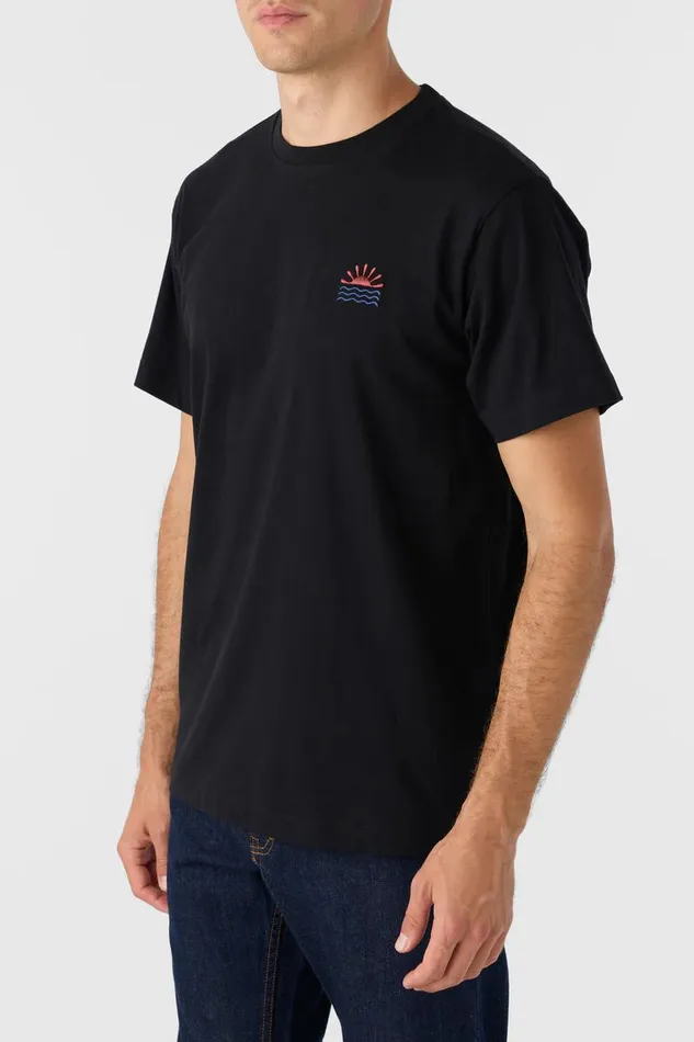 EAST CLIFF HEAVY WEIGHT TEE Black Men O039NEILL Featured
