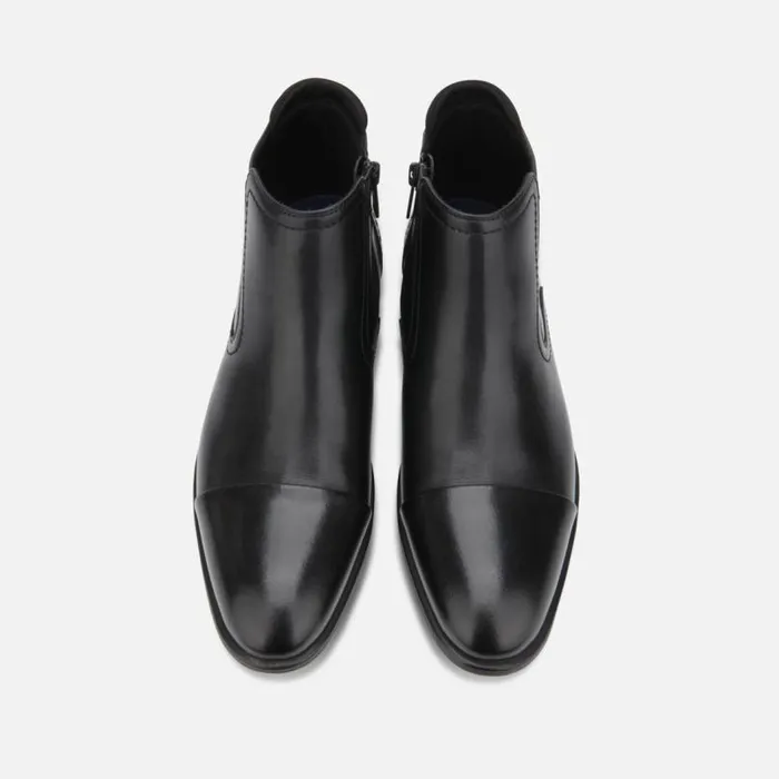 Edge Zip Boot Black Men Kenneth Cole Boots