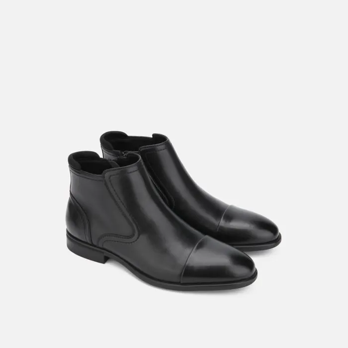 Edge Zip Boot Black Men Kenneth Cole Boots