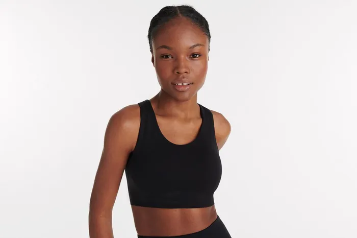 ERES MarieJos Crop Top Bra Black Women Sports Bras
