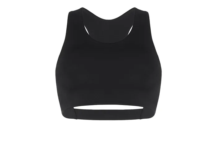 ERES MarieJos Crop Top Bra Black Women Sports Bras
