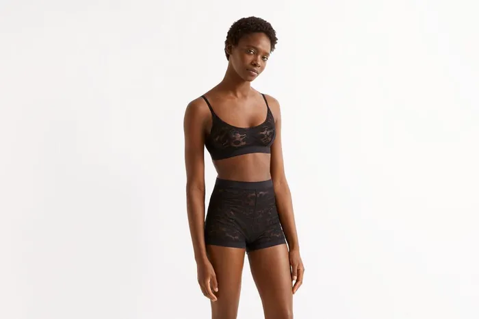 ERES Mat Crop Top Bra Noir Women Bras