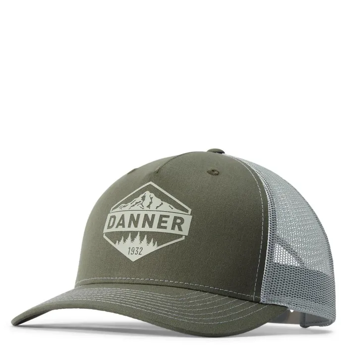 Evergreen Trucker Hat Quarry Men Danner Hats