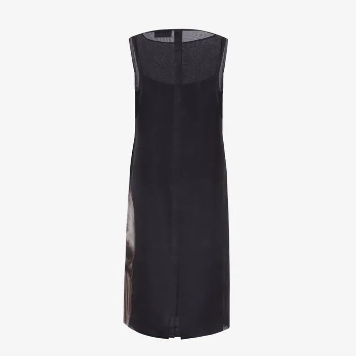 Fendi Dresses and Jumpsuits Dress Black Printed Organza Dress 8211 Women