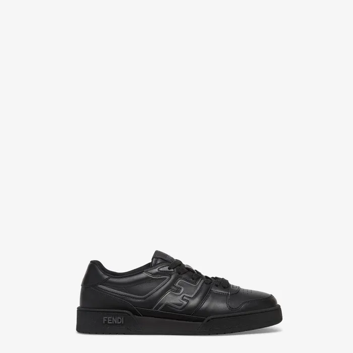 Fendi Fendi Match Fendi Match Sneakers Black Leather Lowtops 8211 Men