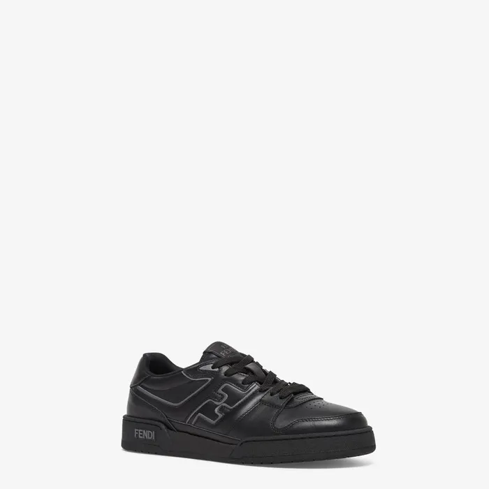 Fendi Fendi Match Fendi Match Sneakers Black Leather Lowtops 8211 Men