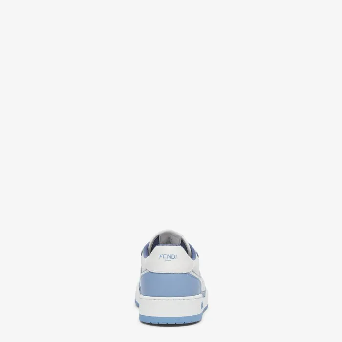 Fendi Fendi Match Fendi Match Sneakers Light Blue Leather Lowtops 8211 Men
