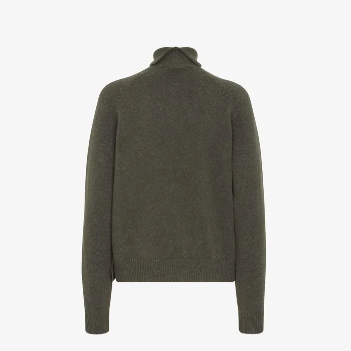 Fendi Knitwear Sweater Green Cashmere Pullover 8211 Women